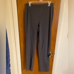 Women with Control shape enhancing pants, size medium tall in charcoal gray